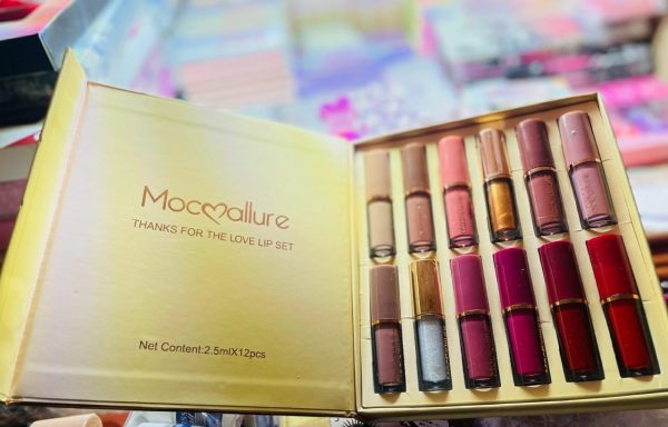 Mocallure - 12 Pc Transparent Lip Gloss Set
