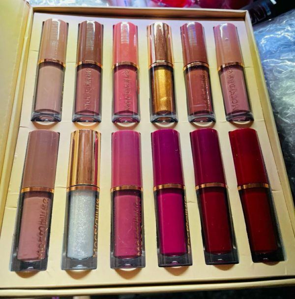 Mocallure - 12 Pc Transparent Lip Gloss Set