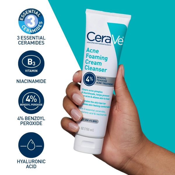 CeraVe - Acne Foaming Cream Cleanser