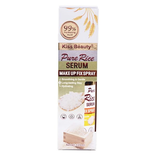Kiss Beauty Pure Rice Serum Makeup Fix Spray - 120ml