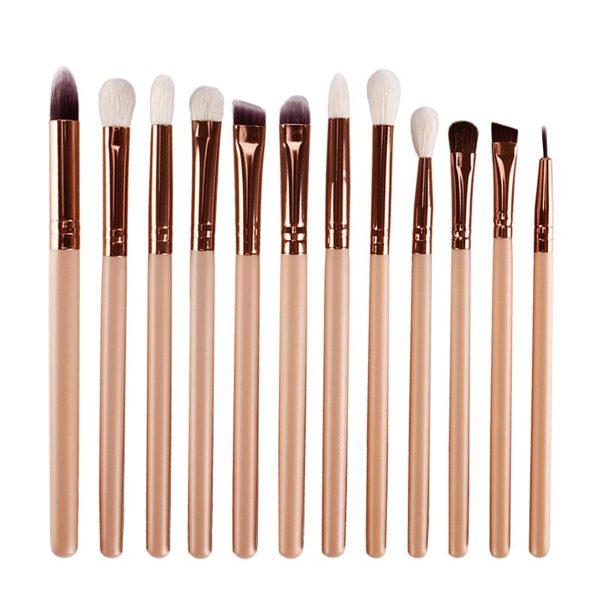 Zoeva - 12pc Makeup Eye Brush Set with Pouch