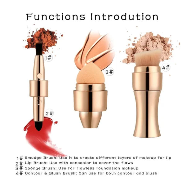 Max Factor 4-in-1 Mini Makeup Brush set