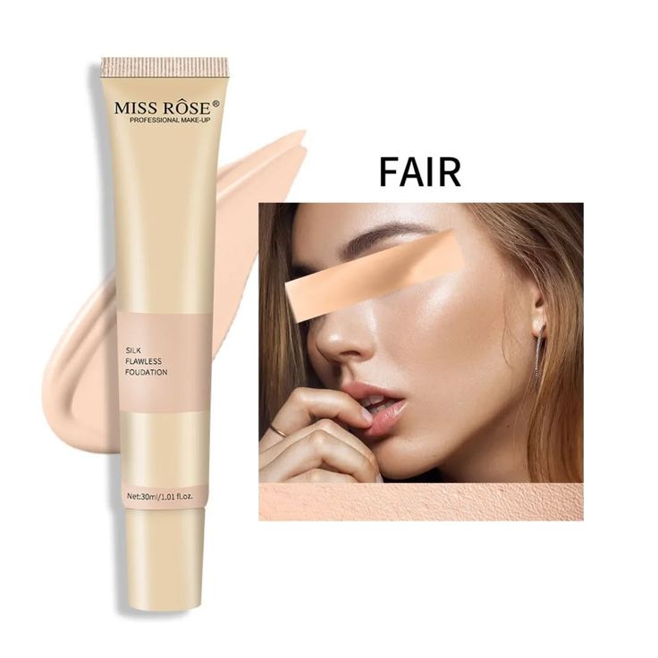 Miss Rose Silk Flawless Liquid Foundation – 35ml