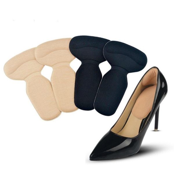 T-Shape High Heel Grip – Foot Support Cushion Pads for Heels & Arch