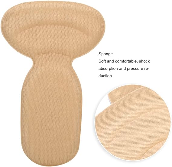 T-Shape High Heel Grip – Foot Support Cushion Pads for Heels & Arch