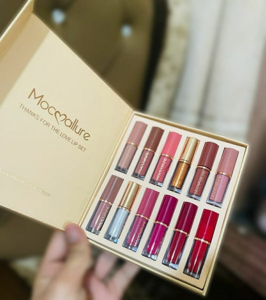 Mocallure 12 Pc Lip Gloss Set
