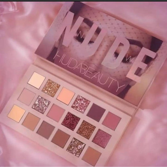Huda Beauty -  18-Shade Nude Eyeshadow Palette