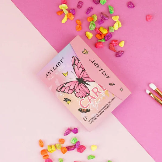 Anylady Butterfly All-in-One Makeup Palette – Eyeshadow, Blush & Highlighter