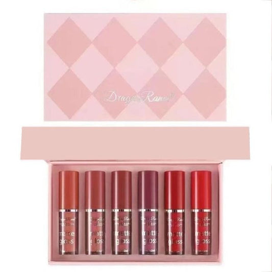 Dragon Ranee Lip Gloss Set - 6 PCS -Bold Colors
