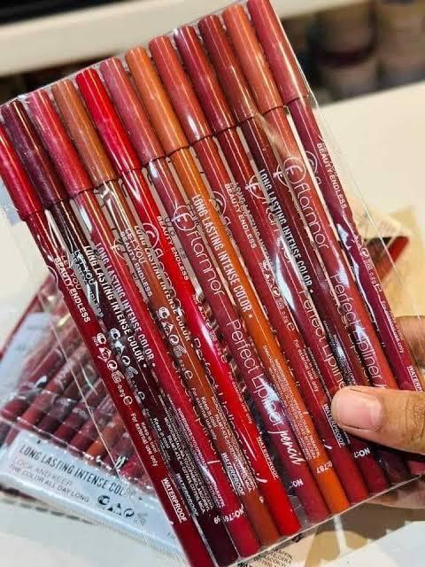 Flormar - Lip Pencils - Shades of Nude (Pack of 12)