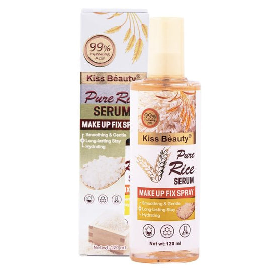 Kiss Beauty Pure Rice Serum Makeup Fix Spray - 120ml