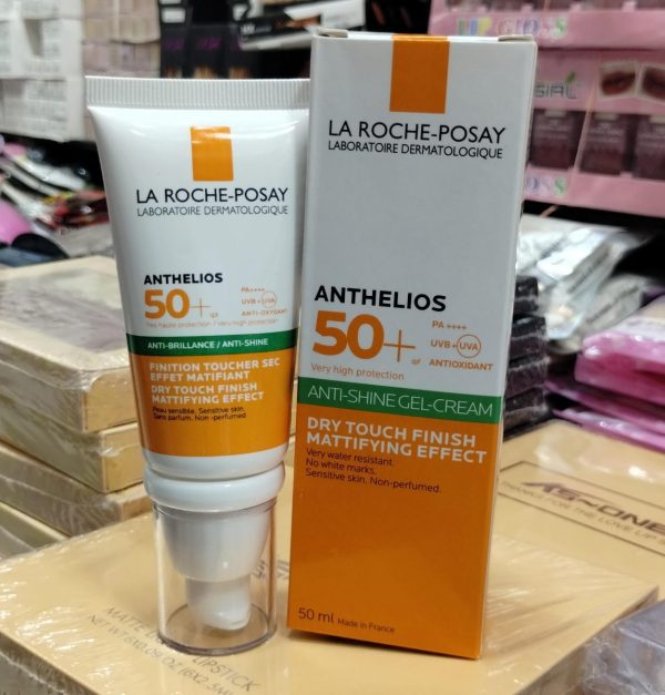 La Roche-Posay Anthelios Gel-Cream SPF 50+ | Anti-Shine Sunscreen – 50ml