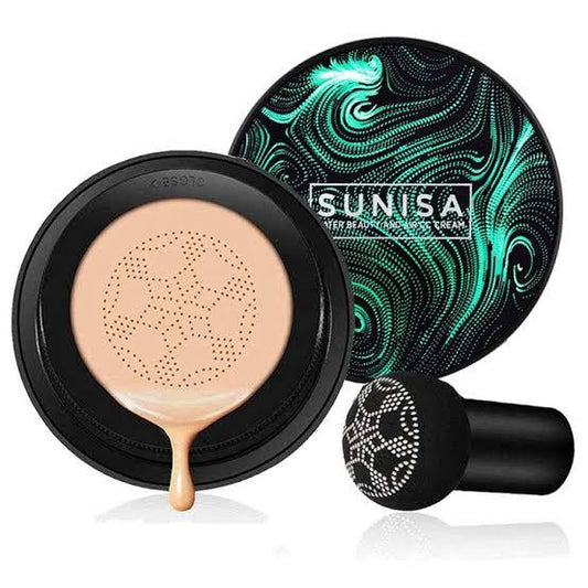Sunisa 3-in-1 Air Cushion BB & CC Cream Foundation (Mushroom Head)