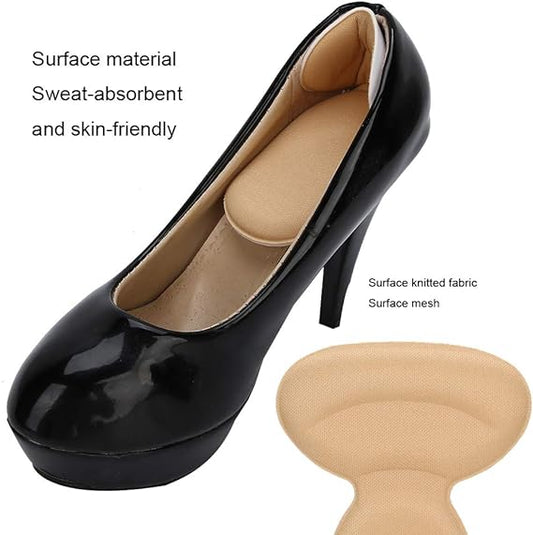 T-Shape High Heel Grip – Foot Support Cushion Pads for Heels & Arch
