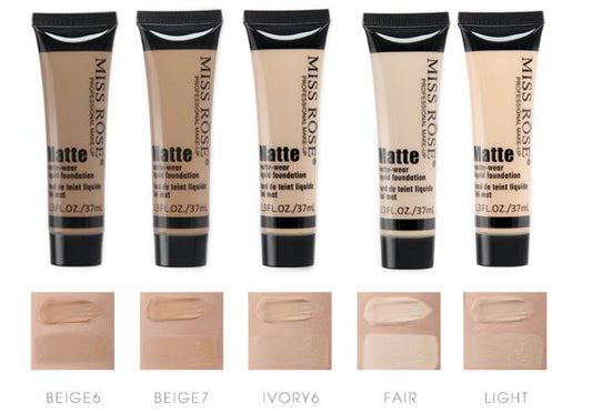 Miss Rose Long-Lasting Liquid Foundation – 37ml